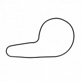 Прокладка помпы Athena S410210024051
