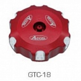 Крышка бензобака на мотоцикл Accel GTC-18 Red