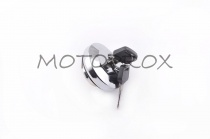 Крышка бензобака на мотоцикл Sunny KBS-003 Silver Alpha