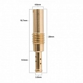 Жиклёр холостых оборотов Pro-x 46.062/1