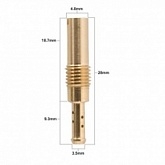 Жиклёр холостых оборотов Pro-x 46.075/1