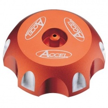 Крышка бензобака на мотоцикл Accel GTC-05 Orange