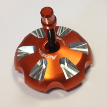 Крышка бензобака на мотоцикл Accel GTC-13 Orange