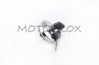 Крышка бензобака на мотоцикл Sunny KBS-003 Silver Alpha
