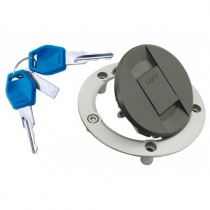 Крышка бензобака на мотоцикл Vicma M10861 Black/Silver
