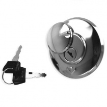 Крышка бензобака на мотоцикл Vicma M8039 Silver