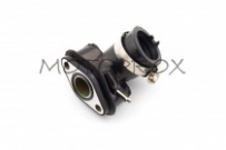 Патрубок карбюратора NJK NPK-003 Black GY6 50