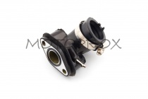 Патрубок карбюратора NJK NPK-003 Black GY6 50