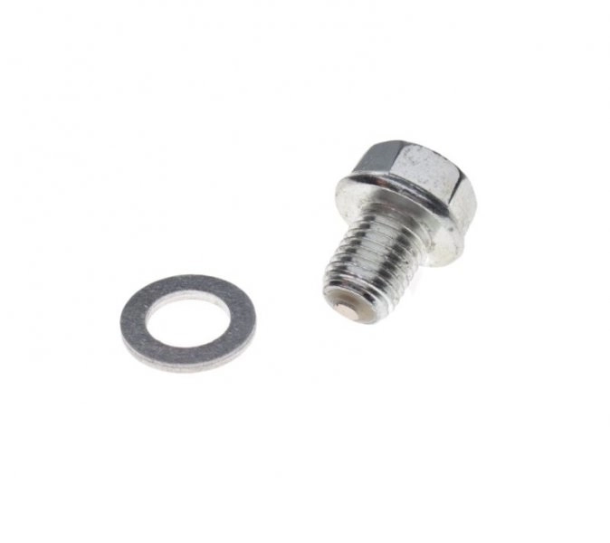 Болт зливу масла Motorace YX140 Silver