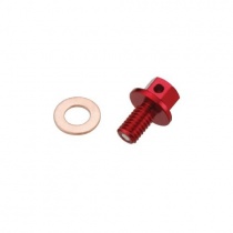 Болт слива масла Accel MTP01 Red