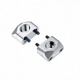 Кронштейны крепления руля Accel BM-15 28 Silver h20