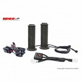 Грипсы руля c подогревом Koso AM10700E Black