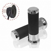 Грипсы руля c подогревом Koso AX065MH0 Chrome