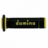 Грипсы руля Domino A18041C4740A7-0 Black/Yellow
