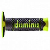 Грипсы руля Domino A26041C5040A7-0 Black/Yellow