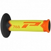 Грипсы руля Progrip 788 Orange/Yellow/Black