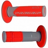 Грипсы руля Progrip 801 Grey/Red