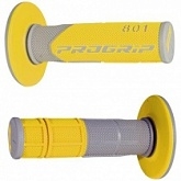 Грипсы руля Progrip 801 Grey/Yellow