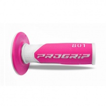 Грипсы руля Progrip 801 Pink/White