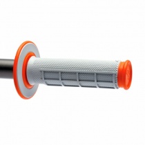 Грипсы руля Renthal MX Dual Compound Grey/Orange