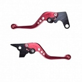 Рычаги тормоза и сцепления CNC BRT-035 Red