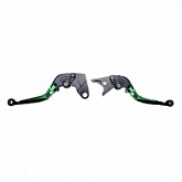 Рычаги тормоза и сцепления CNC R0041G Green