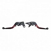 Рычаги тормоза и сцепления CNC BRT-085 Red