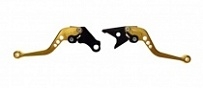 Рычаги тормоза и сцепления CNC BRT-097 Gold