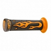Грипсы руля Vicma 623NJ Black/Orange