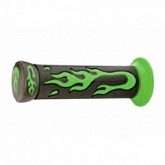 Грипсы руля Vicma 623VR Black/Green