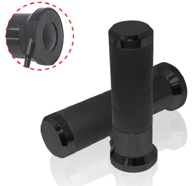 Гріпси руля з підігрівом Koso AX065KH0 Black