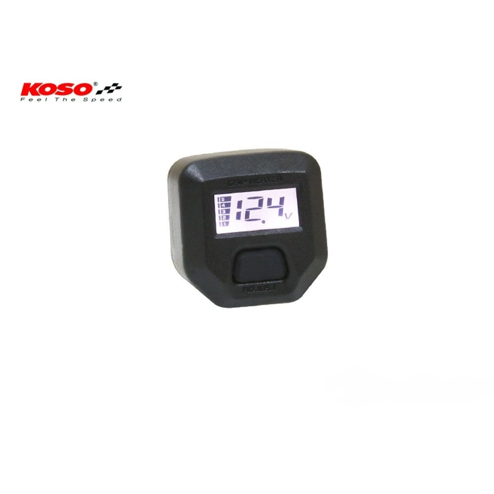 Гріпси руля з підігрівом Koso AX065MH0 Chrome