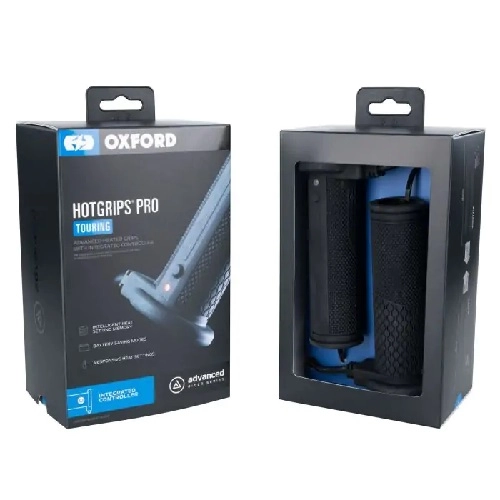 Гріпси руля з підігрівом Oxford EL391 Black
