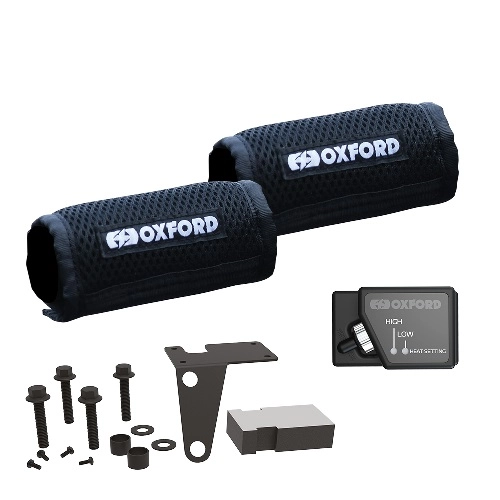 Гріпси руля з підігрівом Oxford EL694 Black