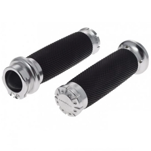 Гріпси руля Motorace AW56626 Black/Silver