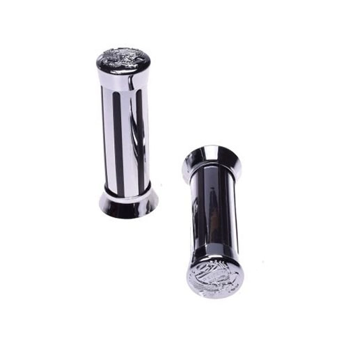Гріпси руля Motorace GRZ-139 Chrome/Black