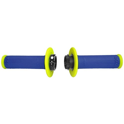 Грипсы руля Progrip 708 Lock-on Blue/Yellow