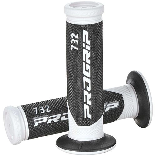 Грипсы руля Progrip 732 White/Black