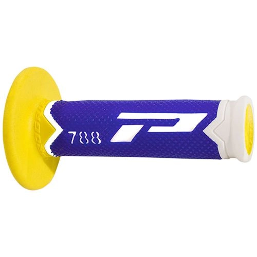 Грипсы руля Progrip 788 White/Blue/Yellow