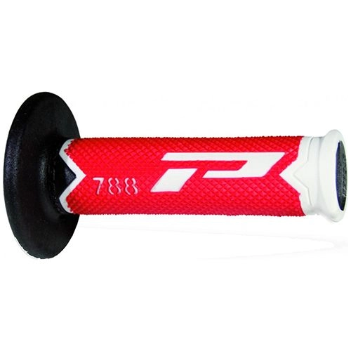 Грипсы руля Progrip 788 White/Red/Black