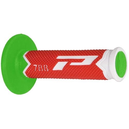Грипсы руля Progrip 788 White/Red/Green