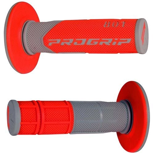 Грипсы руля Progrip 801 Grey/Red