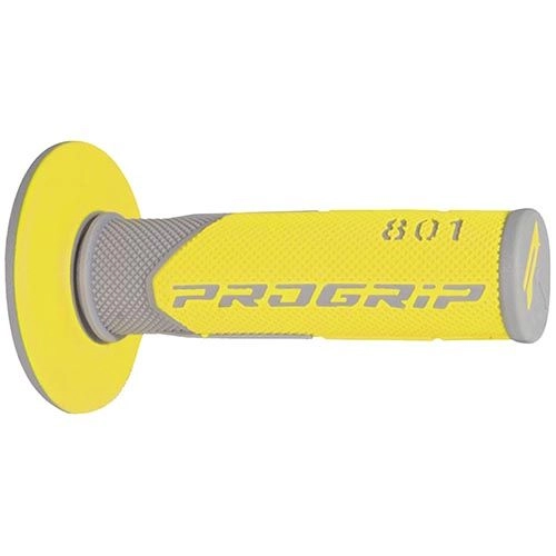 Грипсы руля Progrip 801 Grey/Yellow