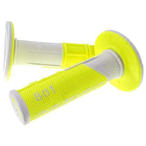 Грипсы руля Progrip 801 White/Yellow