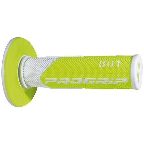Грипсы руля Progrip 801 White/Yellow