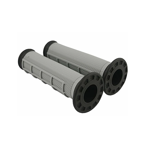 Гріпси руля Renthal ATV Kelvar Dual Compound Half Waffle Grey/Black