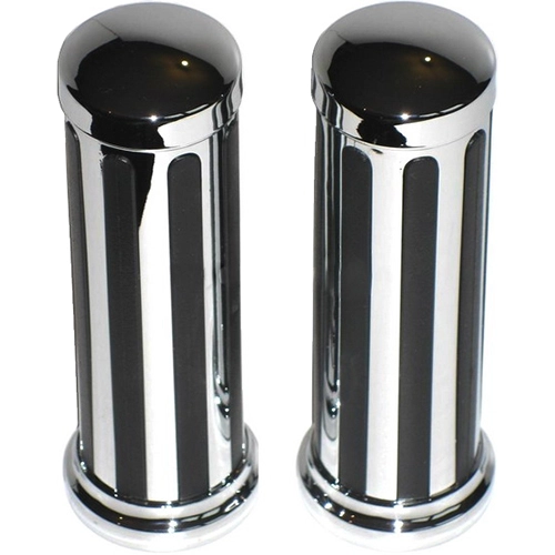 Грипсы руля WM GRW-006 Chrome/Black