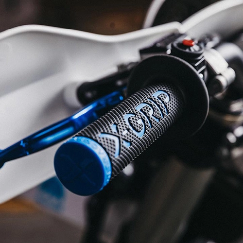 Гріпси руля X-Grip Braaaap XG-2098 Lock-on Blue