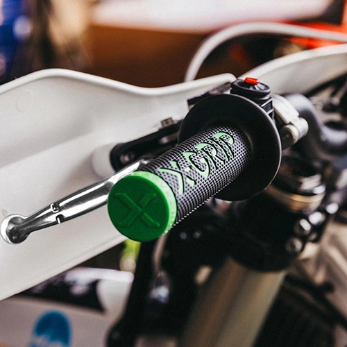 Гріпси руля X-Grip Braaaap XG-2101 Lock-on Green