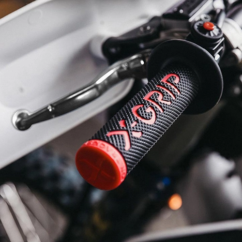 Гріпси руля X-Grip Braaaap XG-2102 Lock-on Red